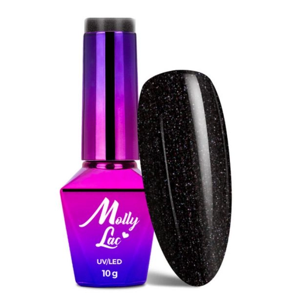UV/LED Hybridný gél lak MollyLac Elite Women Night Princess č. 46, 10g