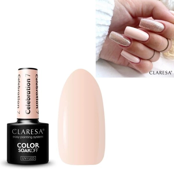 Claresa UV/LED Color Soak Off - Celebration 7, 5g