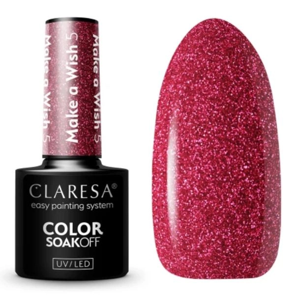 Claresa UV/LED Color Soak Off - Make A Wish 5, 5g
