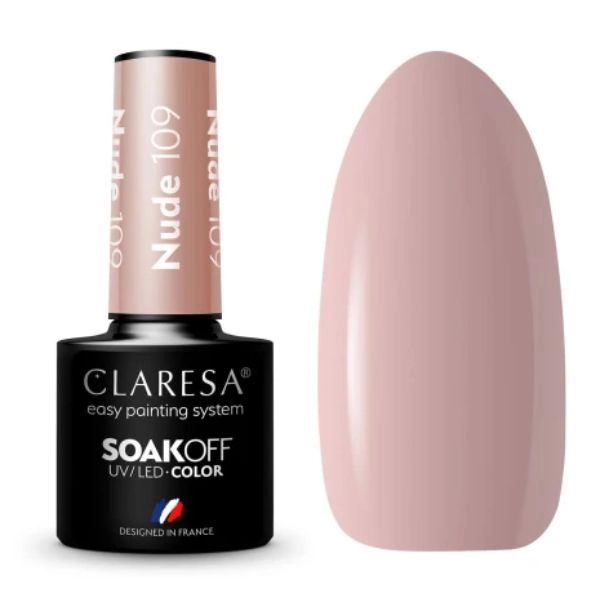 Claresa UV/LED Color Soak Off - Nude 109, 5g