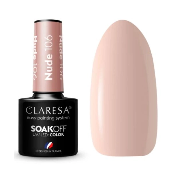 Claresa UV/LED Color Soak Off - Nude 106, 5g
