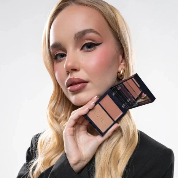CLARESA Duo Palette Creamy & Pressed - Bronzer, 02 Sun Tropez, 8,5g