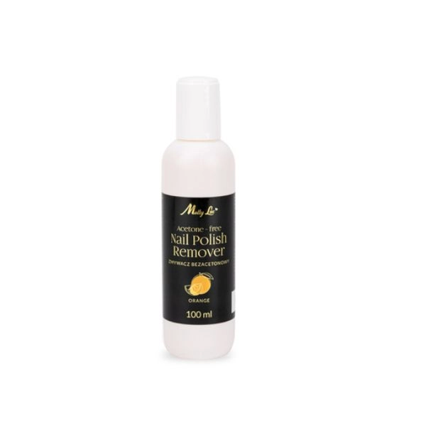 MollyLac Odlakovač na nechty bez acetónu - Orange, 100ml