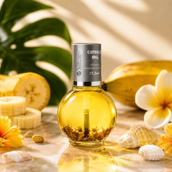 Silcare Olej na nechty a kožičku - Havana Banana Yellow 11,5 ml