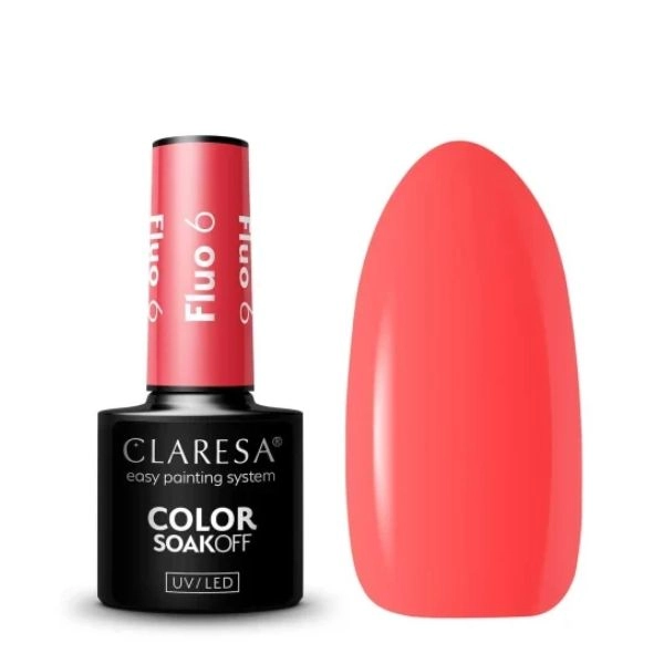 Claresa UV/LED Color Soak Off - Fluo 6, 5g