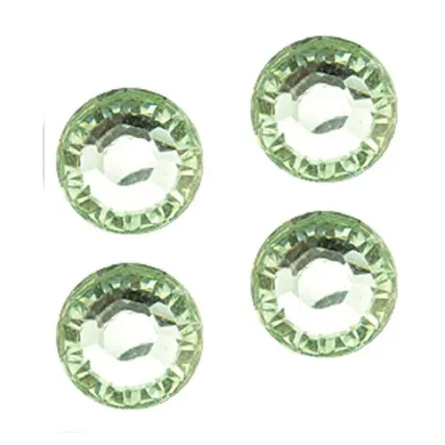 Swarovski kamienky na nechty - light green, 2mm, 50ks