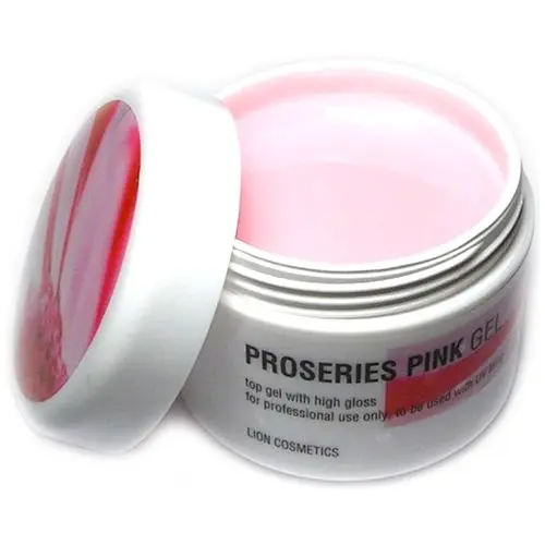 Modelovací gél Lion Cosmetics - Proseries Pink gel 40ml