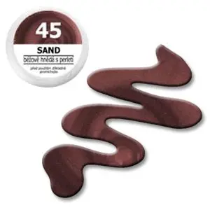Farebný UV gél na nechty – EBD 45 Sand 5g