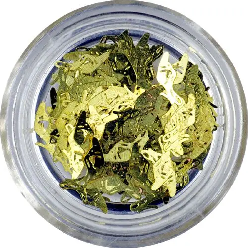 Kovové ozdoby na nechty - črievičky