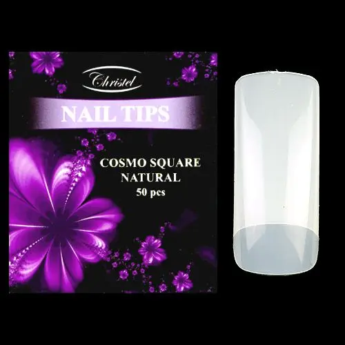 Cosmo Square natural 50ks - umelé nechty č. 3