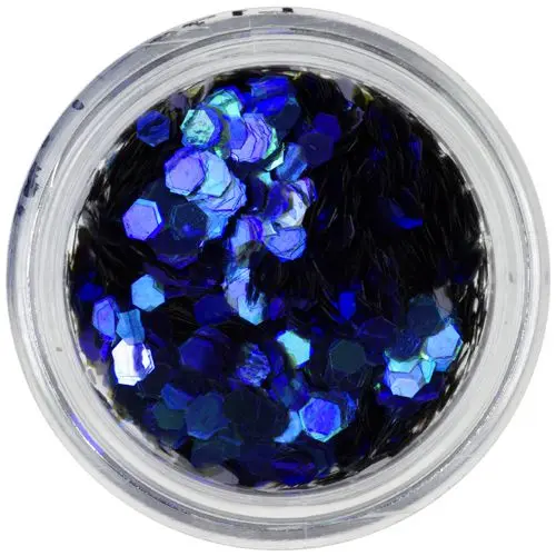 Modrofialové šesťhrany - aquaelements