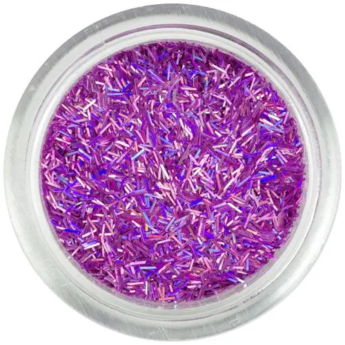 Svetloružové nitky, hologram